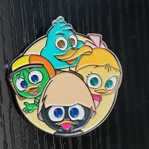 Calimero and Friends Inspired Enamel Pin - Multicolor